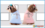 Dog dress cross line