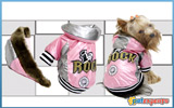 Dog hoodie hard rock jacket