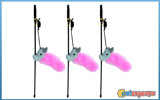 Stick - rope toy 30cm x 52cm x 15cm Pink