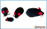 Plush mice with vibrating motor 9cm