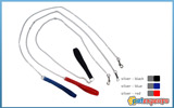 Chain lead with nylon handle