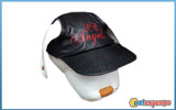 Dog hat angel collection black