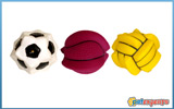 Dog toy vinyl-rubber balls