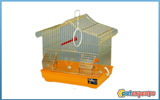 Bird gold cage 34cm x 23.50cm x 36cm