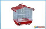 Bird gold cage 34.50cm x 28cm x 44.50cm