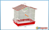 Elegant small bird cage white