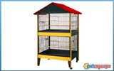 2 storey aviary large cage 86cm x 57.50cm x 191.50cm