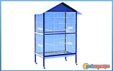 Elegant large bird cage 100cm x 60cm x176.50cm