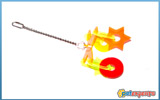 Acrylic cross bird toy 37cm