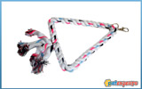 Bird toy cotton triangle rope