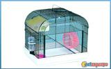 Hamster cage 39cm x 29cm 38cm