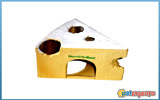 Cheese hamster house