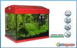 Aquarium with lamps and filter 20L