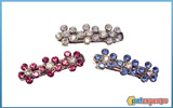 Dog barrette flower strass