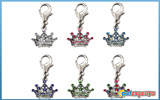 Dog barrette crown d-ring