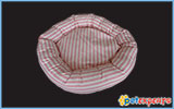 Rounded dog bed